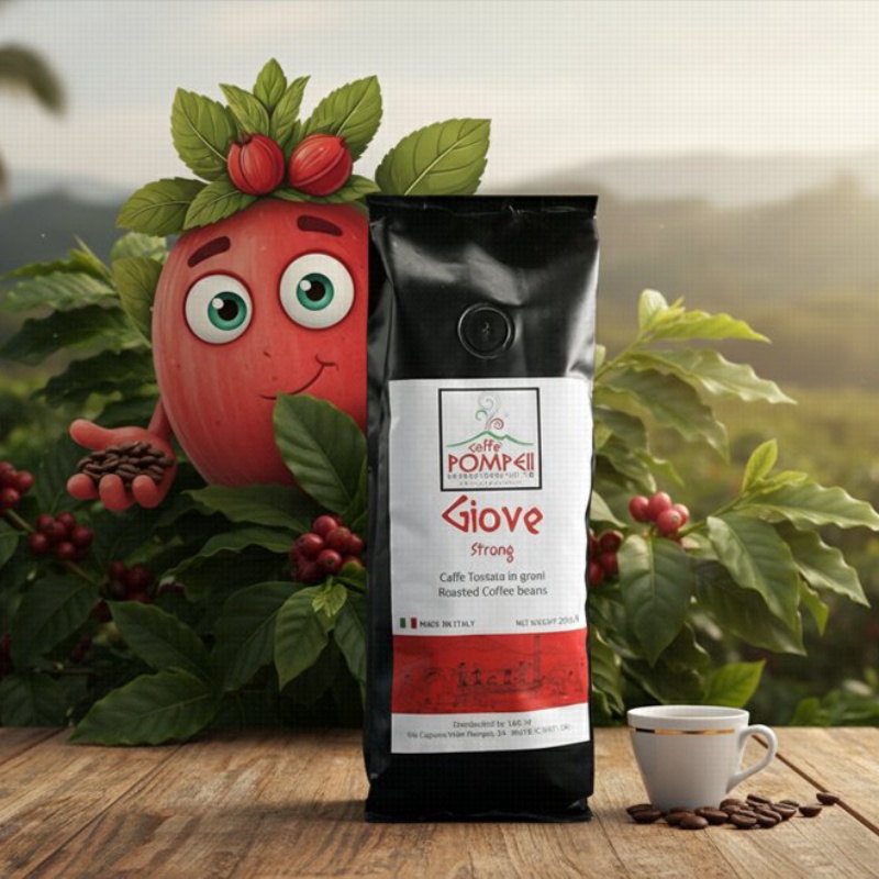 GIOVE 250g - Italská zrnková káva Caffe Pompeii