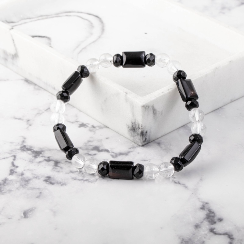 ONYX X KŘIŠŤÁL NÁRAMEK NA RUKU SPECIÁLNÍ (UNISEX) 6