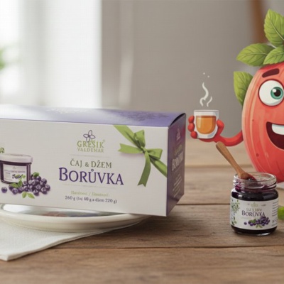 Čaj & Džem BORŮVKA GREŠÍK.