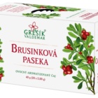 Brusinková paseka 20 n.s. přebal GREŠÍK Ovocný čaj