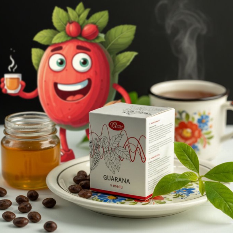 Guarana v medu 250 g Pleva