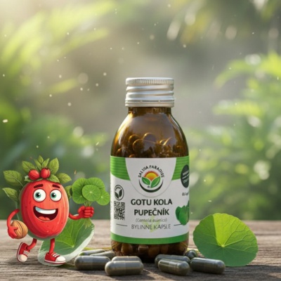 Gotu kola - pupečník kapsle 60 ks