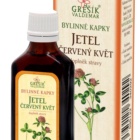 Jetel červený květ kapky 50 ml GREŠÍK-Z-35% líh, Bylinné kapky
