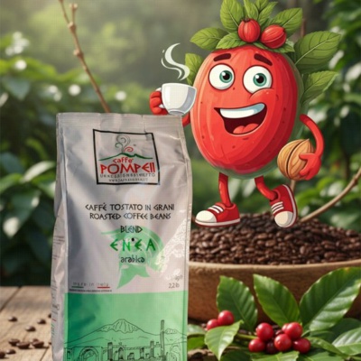 ENEA 1000g - Italská zrnková káva Caffe Pompeii