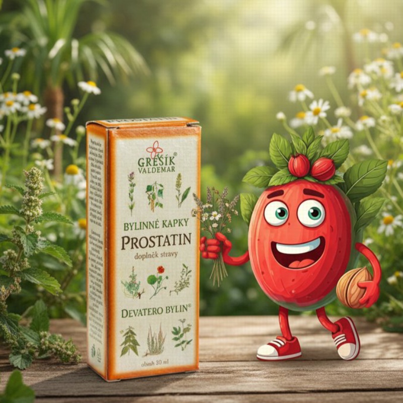 Prostatin kapky 50 ml GREŠÍK-Z-35% líh, Devatero bylin kapky