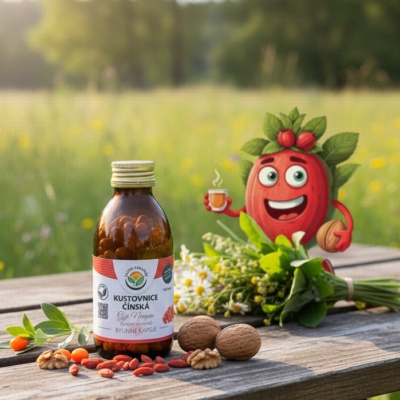 Kustovnice čínská - goji kapsle 120 ks