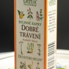 Dobré trávení kapky 50 ml GREŠÍK-Z-40% líh, Devatero bylin kapky