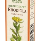 Rhodiola kapky 50 ml GREŠÍK-Z-40% líh, Bylinné kapky