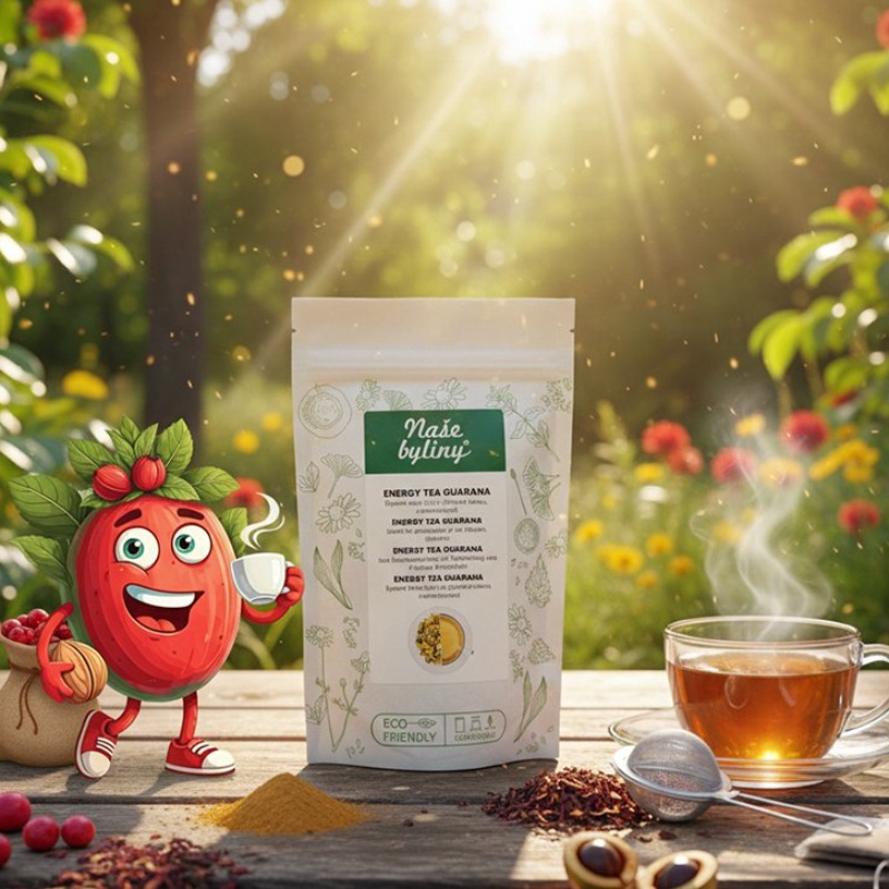 Energy Tea Guarana - ovocno-bylinný 50 g - Oxalis