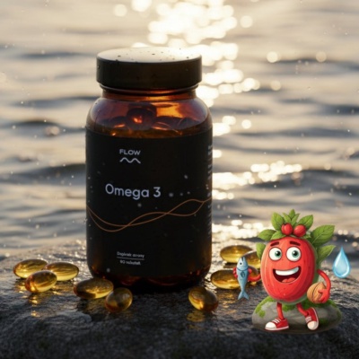 Omega 3 90 tobolek - Flow