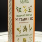 Metabolik kapky 50 ml GREŠÍK-Z-40% líh, Devatero bylin kapky