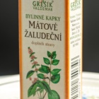 Mátové žaludeční kapky 50 ml GREŠÍK-Z-35% líh, Bylinné kapky