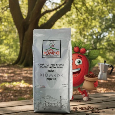DIOMEDE 1000g - Italská zrnková káva Caffe Pompeii