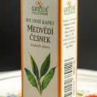 Medvědí česnek kapky 50 ml GREŠÍK-Z-35% líh, Bylinné kapky