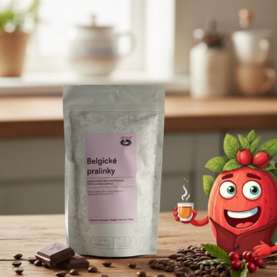 Belgické pralinky 150 g - káva,aromatizovaná,mletá - Oxalis