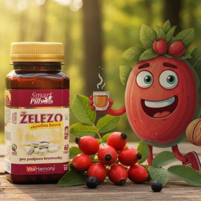 Železo s kyselinou listovou (60 tbl.)