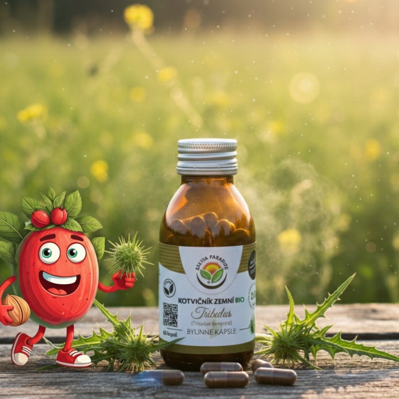 Kotvičník zemní - Tribulus kapsle BIO 60 ks
