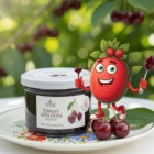 Džem Višňový extra Méně sladký 215 g GREŠÍK