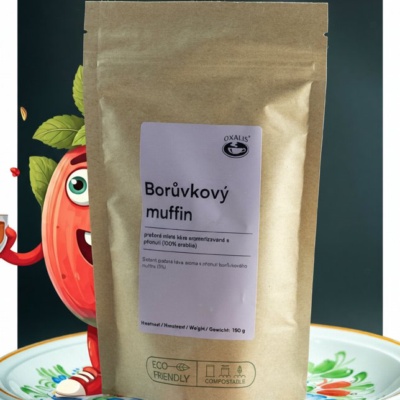 Borůvkový muffin 150 g - káva,aromatizovaná,mletá