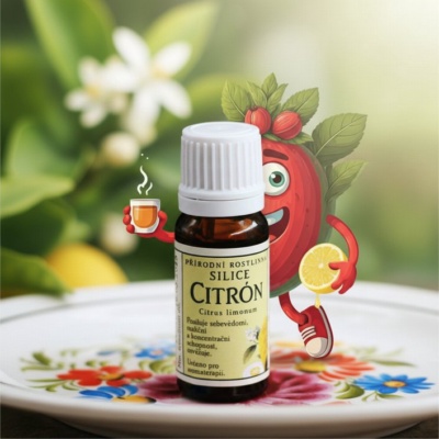 Citrón přírodní 10 ml GREŠÍK Rostlinné silice