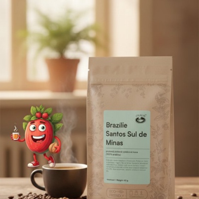 Brazílie Santos Sul de Minas 60 g - káva - Oxalis