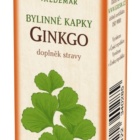Ginkgo kapky 50 ml GREŠÍK-Z-40% líh, Bylinné kapky
