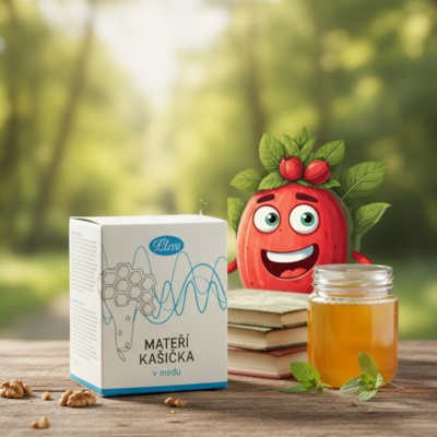 Mateří kašička v medu 250 g Pleva