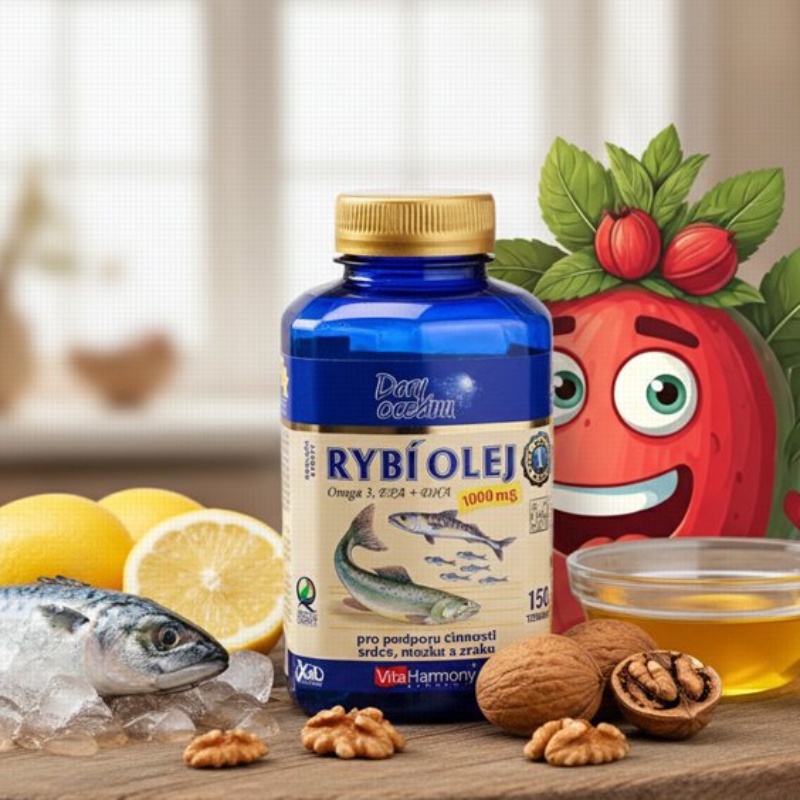 Rybí olej 1000 mg XXL (150 tob.)