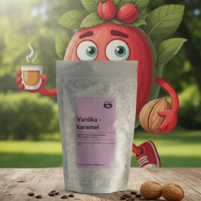 Vanilka - karamel - 500 g - káva, aromatizovaná - Oxalis