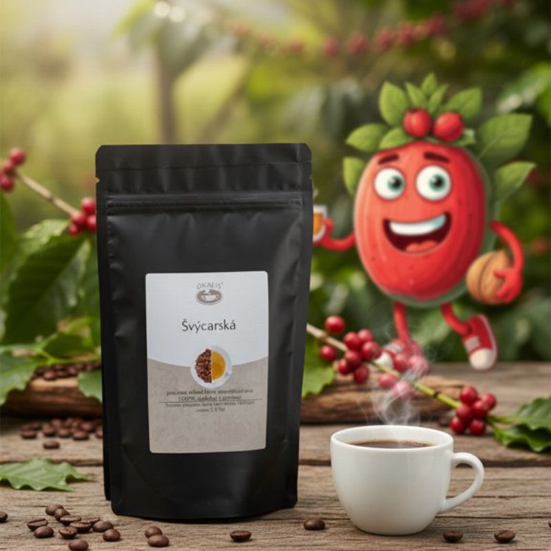 Švýcarská 150 g - káva,aromatizovaná,mletá - Oxalis