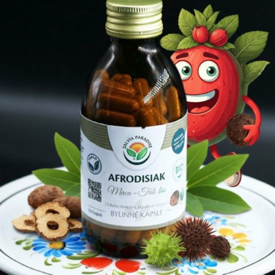 Afrodisiak Maca - Trib kapsle BIO 120 ks