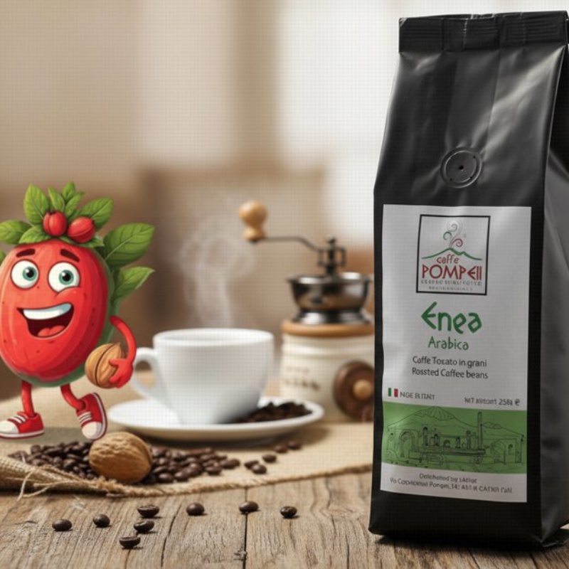 ENEA 250g - Italská zrnková káva Caffe Pompeii