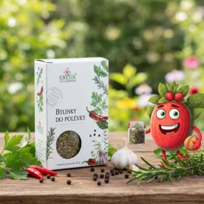 Bylinky do polévky 40 g GREŠÍK Dobré koření
