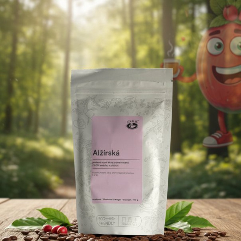 Alžírská 150 g - káva, aromatizovaná, mletá - Oxalis