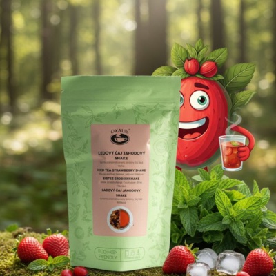 Ledový čaj Jahodový shake 80 g - Oxalis