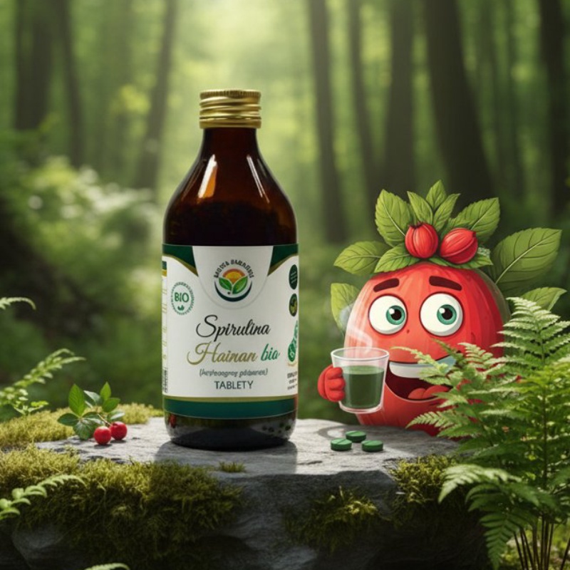 Spirulina Hainan tablety BIO 800 ks