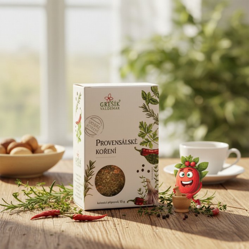 Provensálské koření 15 g GREŠÍK Dobré koření