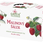 Malinový šálek 20 n.s. přebal GREŠÍK Ovocný čaj