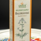 Baldriánské kapky 50 ml GREŠÍK-Z-40% líh, Bylinné kapky