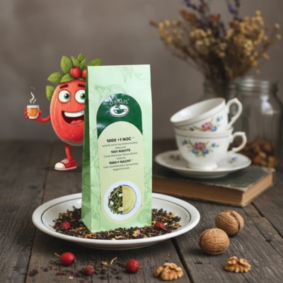 1000+1 noc ® - černý, aromatizovaný 60 g - Oxalis