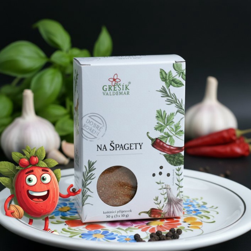 Na špagety 30 g GREŠÍK Dobré koření
