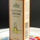 Zázvor kapky 50 ml GREŠÍK-Z-35% líh, Bylinné kapky