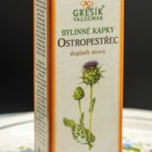 Ostropestřec kapky 50 ml GREŠÍK-Z-40% líh, Bylinné kapky