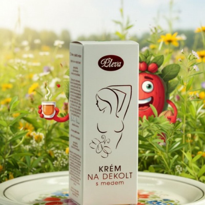 Krém na dekolt s medem 50 g Pleva