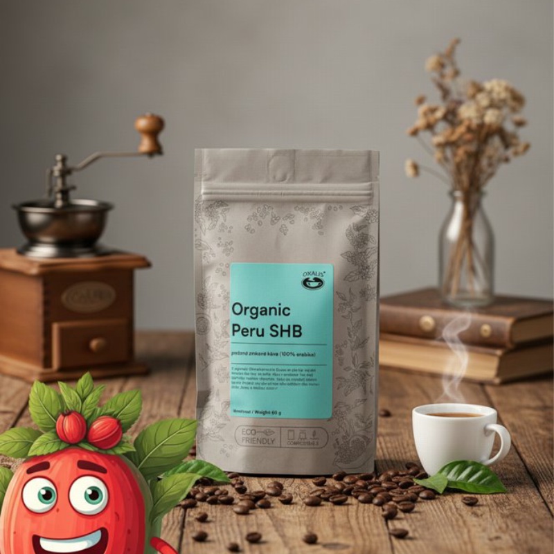 BIO Peru SHB 150 g - káva - Oxalis
