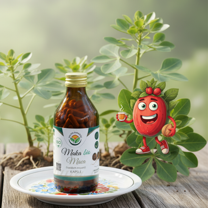 Maca - Lepidium meyenii kapsle BIO 190 ks