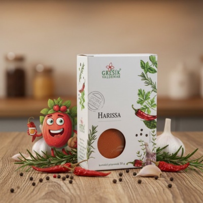 Harissa 50 g GREŠÍK Dobré koření