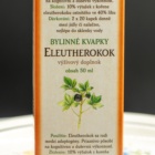 Eleutherokok kapky 50 ml GREŠÍK-Z-40% líh, Bylinné kapky