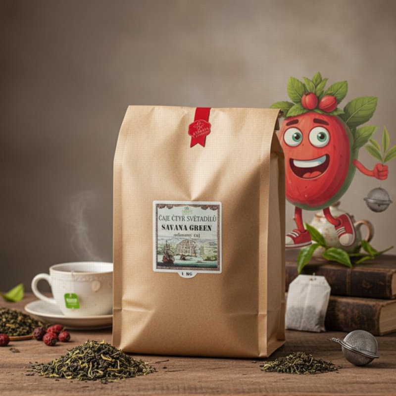 Savana Green z.č. 1 kg GREŠÍK Čaje 4 světadílů